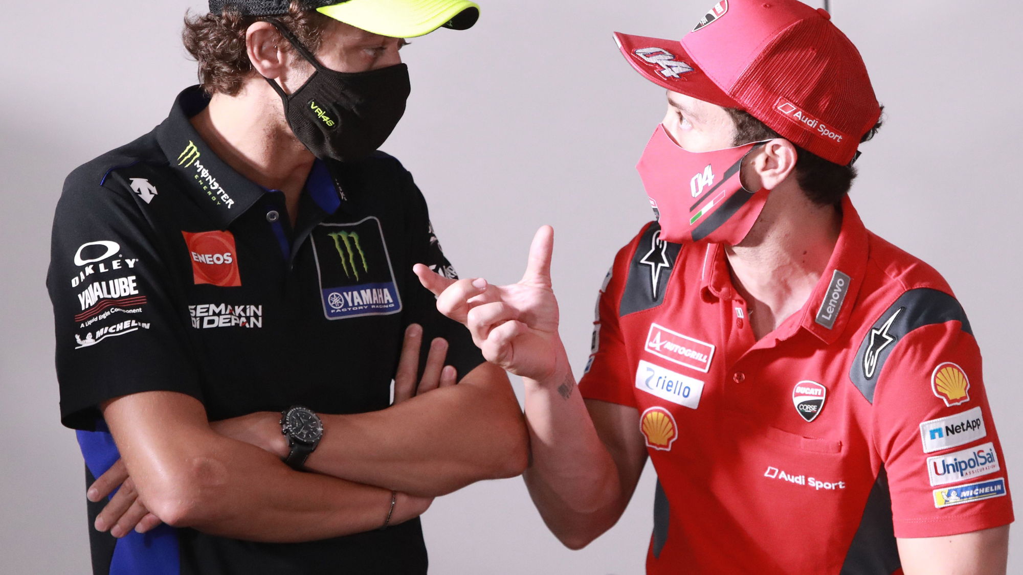Valentino Rossi, Andrea Dovizioso